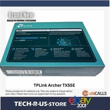TP-Link Archer TX55E AX3000 Wi-Fi 6 Bluetooth 5.2 PCIe Adapter Retail