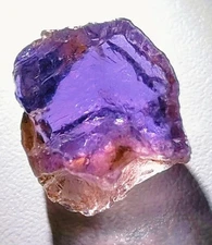 Purple Scapolite Facet Rough From Tanzania. 5.60 Crt