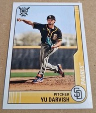 Yu Darvish 2021 Topps Big League #146 San Diego Padres RARE HTF Japan 