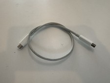Genuine Apple 0.5m / 1.6FT Thunderbolt 2 Cable White - A1410, MD862LL/A