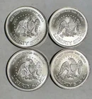4-Troy Oz A-Mark 999 Pure Silver Rounds UNC