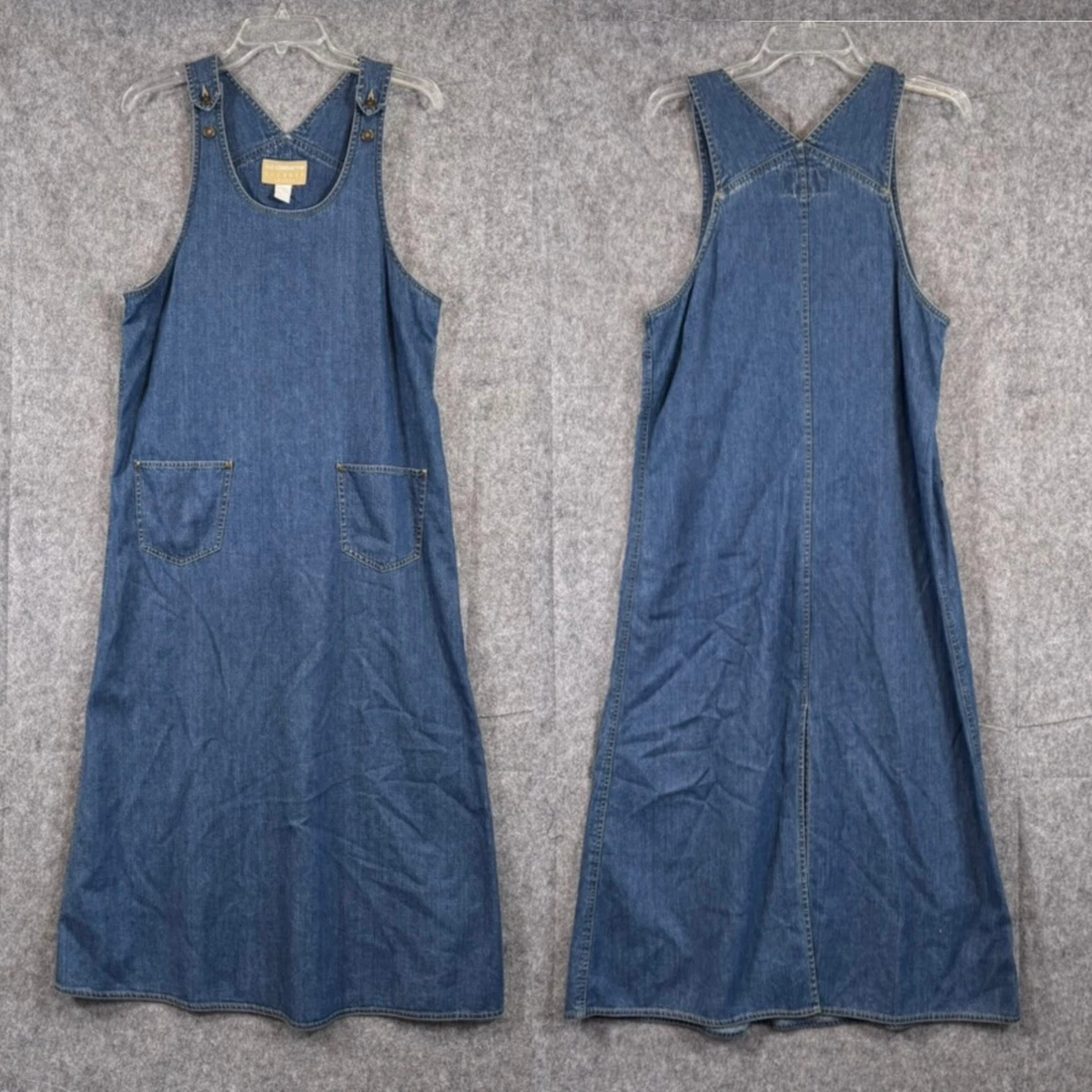 Denim Long Women's Overall Dress for sale | eBay Denim Long Women's Overall Dress for sale | eBay