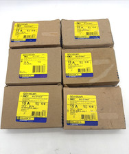 SQUARE D QO115CAFIC 15A 1-POLE AFCI ARC FAULT BREAKER 120V NEW 6 PCS