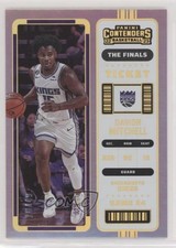 2022-23 Panini Contenders The Finals Ticket 16/49 Davion Mitchell #59 5ya