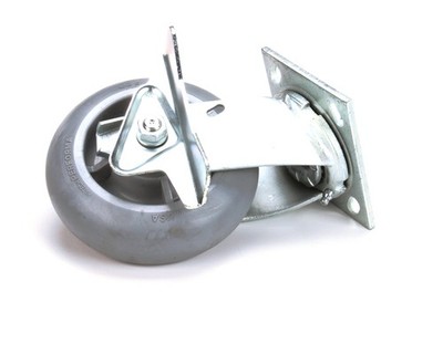 Carter Hoffmann 6'' Grey Swivel W/Brk Rubb 18301-6435 - Genuine OEM Replacement