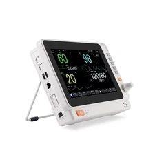 10.1" Touchscreen Patient Monitor - 6-Parameter Portable Vital Signs Device