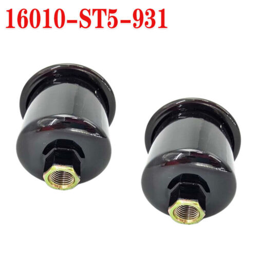 2 x Fuel Filter Fit Honda Integra Civic Accord HR-V 16010-ST5-932 16010-ST5-931