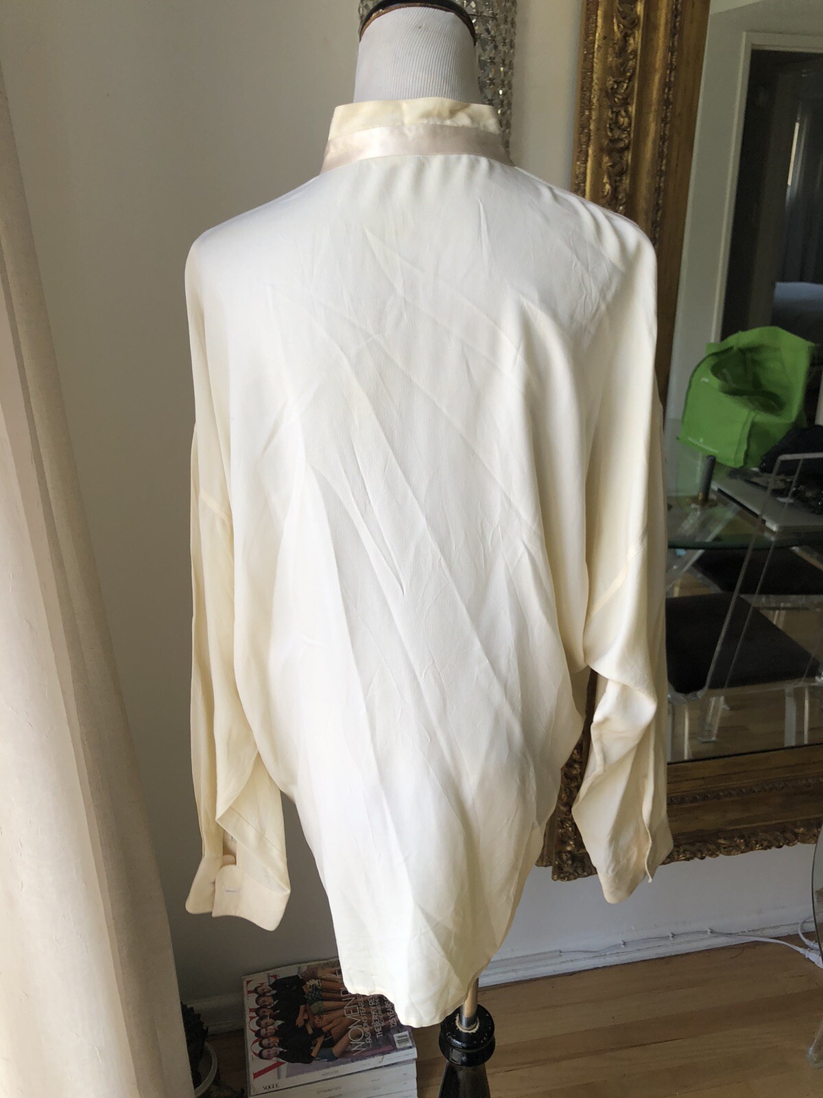 Gianni Versace button down blouse with Medusa but… - image 2