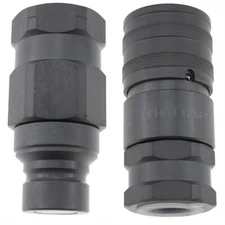Male & Female Flat Face Coupler Kit 153-2995 153-2994 for CAT Excavator Loader