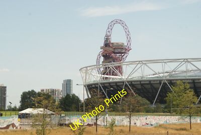 Photo 12x8 View of the Arcelo-Mittal Orbit and Olympic Stadium from the Ri c2015