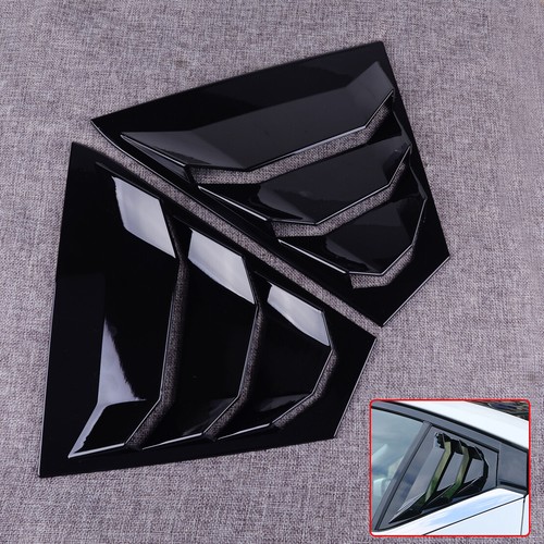 2x Car Side Vent Window Scoop Louver Trim Fit For Nissan Teana Altima