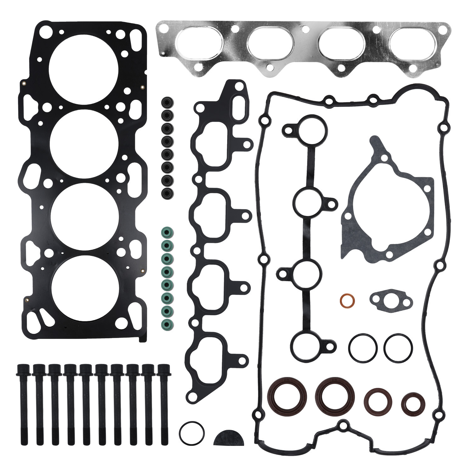 Head Full Gasket Set w/ Cylinder Bolts For Chevy Silverado GMC Sierra 5.3L 4.8L