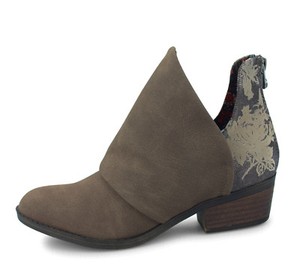 mushroom colored booties