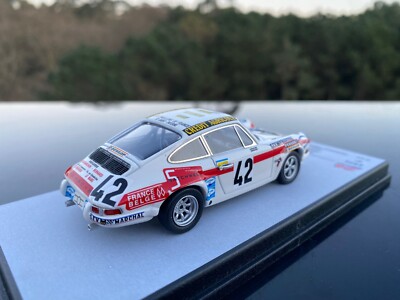 Trofeu DSN230 Porsche 911 24h Le Mans 1971 N°40 – Égreteaud/Jacquemin, Échelle 1/43, Résine, Spark