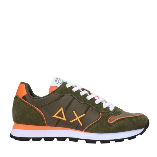 Scarpe Sneakers Uomo Sun 68 Z31102/19 Tom Nylon Fluo camoscio verde  militare | eBay