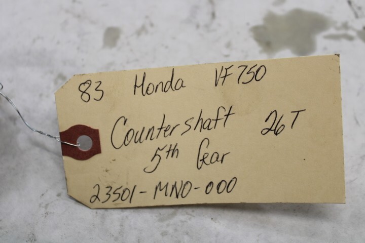 ネバー Countershaft 5th Gear 26T 23501-MN0-000 1983 Honda VF750 | eBay