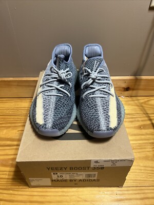 Size 10- adidas Yeezy Boost 350 V2 Ash Blue - GY7657 | eBay