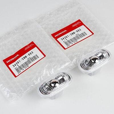 who様 Honda Genuine OEM 34301-SNW-003 Clear Side Marker Pair LH RH Civic