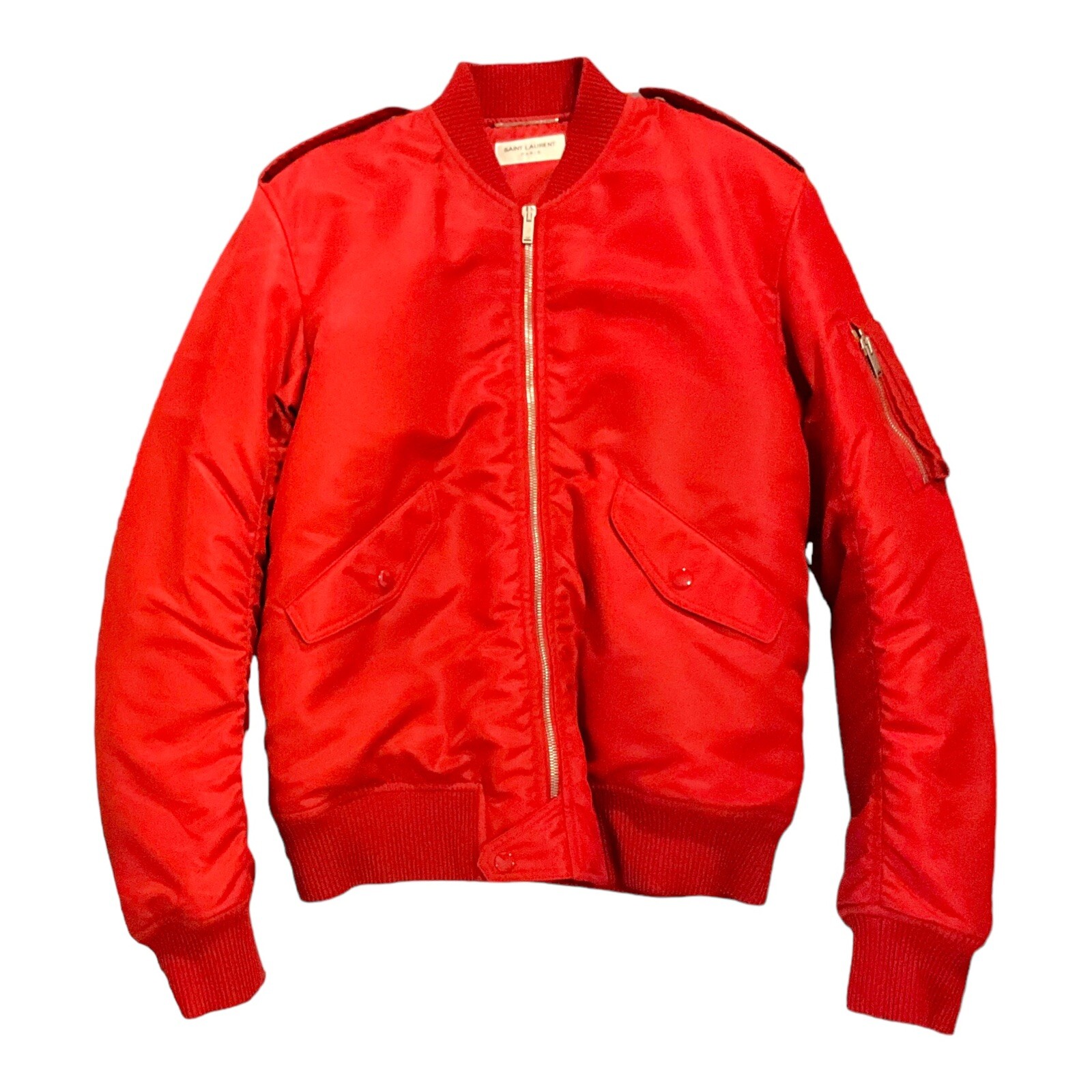 Saint Laurent Giacca Bomber Zip Up