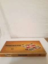 Vintage Parcheesi 1964 Gold Seal Popular Edition Selchow & Righter Co. Gold Seal