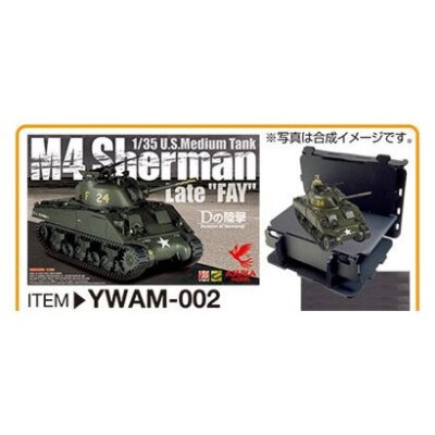 Asuka Model ASUKA MODEL YWAM-002 1/35 US Medium Tank M4 Late Type FAY + Haconver
