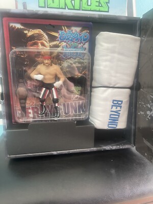 【美品】BEYOND THE MAT DVD SPECIALBOX フィギュア付 Terry Funk Beyond the Mat Wrestling Figure Box Set DVD CharaPro