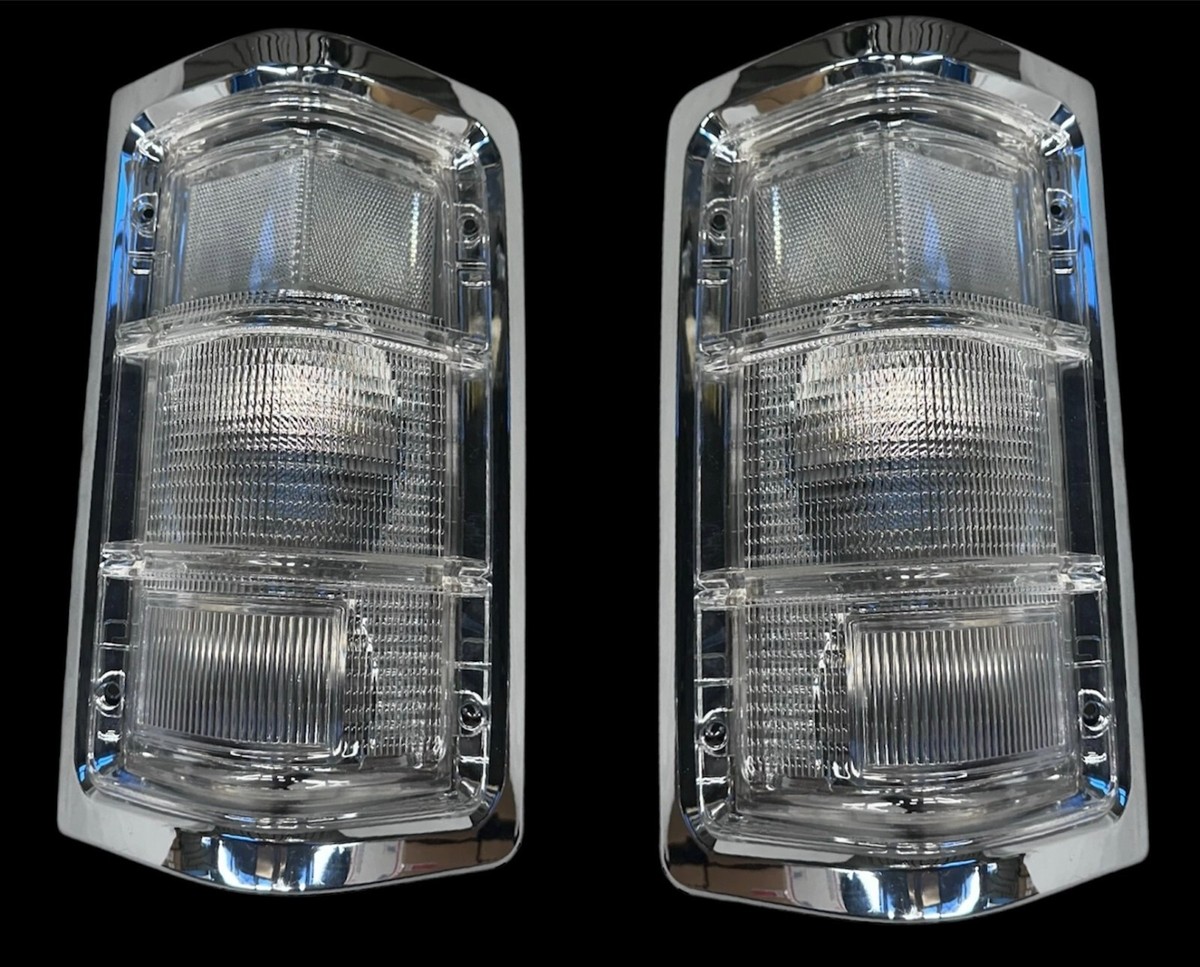 1981-1993 Ram Clear Tail Light Lenses (1st gen