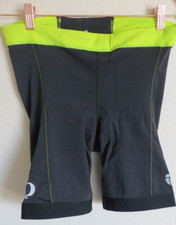 PEARL IZUMI SELECT Shorts Tri Triathlon Womens XL Black Neon Green EUC