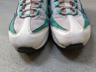 Nike Air Max 95 'Hyper Jade' Men 12 AV7939-100 Suede Green Purple