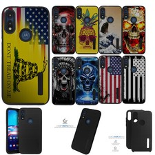 Case For Motorola Moto E 2020 GRIP TACTICAL SET3 Heavy Duty Shock Shell