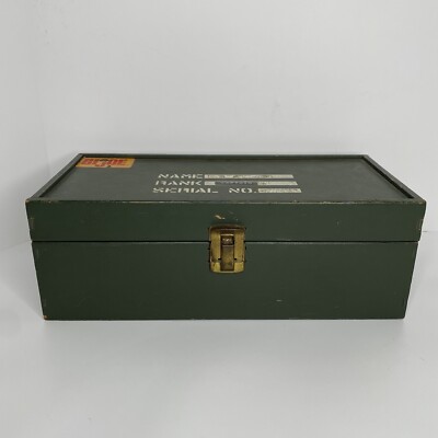 1964 Vintage GI JOE Foot Locker 12