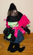 TY Beanie Baby Scary Witch Halloween Plush Stuffed Animal Vintage Retired NWT