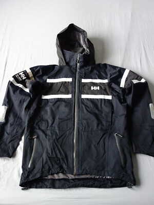 helly hansen helly tech protection sailing yachting jacket navy L