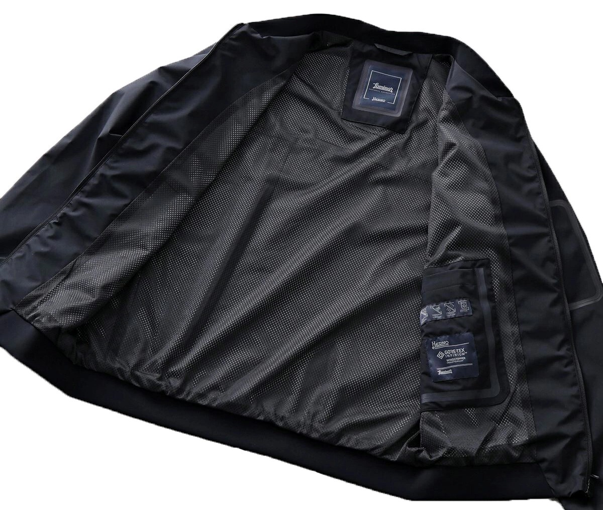 【関税＆送料込み】Herno Laminar Bomber Jacket With Zip Men's Bomber - Winter or Lightweight | Herno®