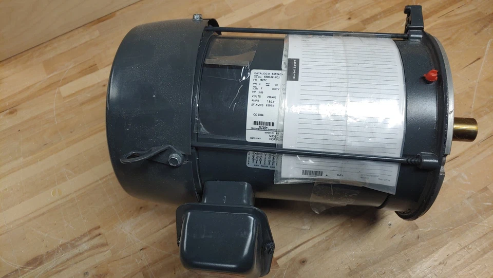 US Motors DT86 3HP Electric Motor 3Phase 1765/1455 RPM V 208-230/460 190/380 - Image 2 of 4