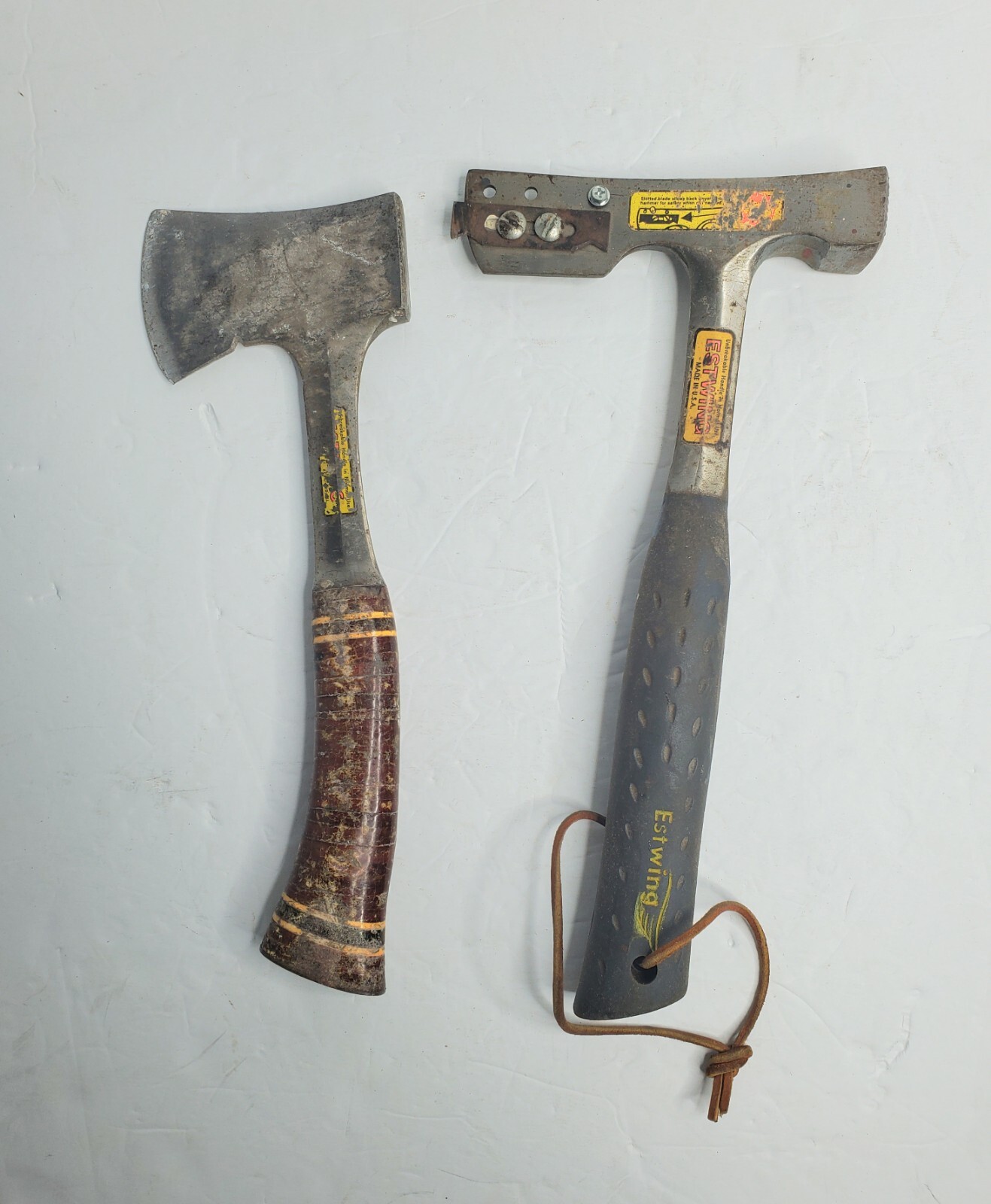 Estwing E3CA Shinglers' Hammer with Retractable Blade & Hatchet 14a