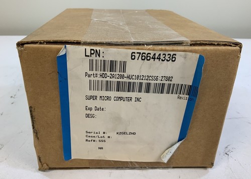 Hitachi HGST 1.2TB 10K 6Gbp/s SAS Hard Drive 2.5 HUC101212CSS6-M1B - Afbeelding 2 van 2