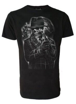 T-shirt DARKSIDE Homme - Bearded skull black - DC Vaper's