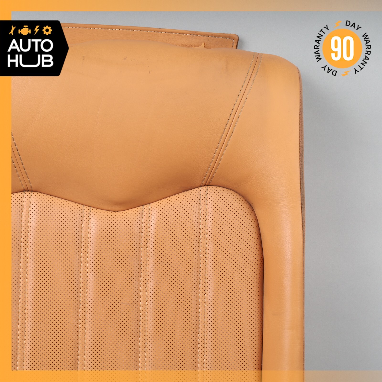 03-08 Maserati Quattroporte M139 Rear Left Recline Seat Cushion Top Upper OEM