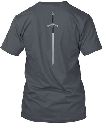 Scottish Flag Claymore Sword T-Shirt Made in the USA Size S to 5XL