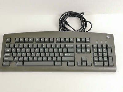 SGI silicon graphics Tastatur  qwerty