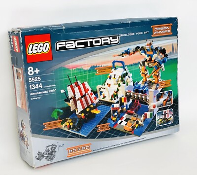 Lego: Lego: Amusement Park 5525 Complete NEW Set inside No Manual