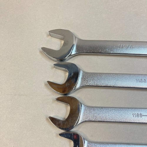 Williams Set di chiavi combinate 6 pezzi 12 punti SAE finitura satinata USA NUOVE! - Foto 4 di 12