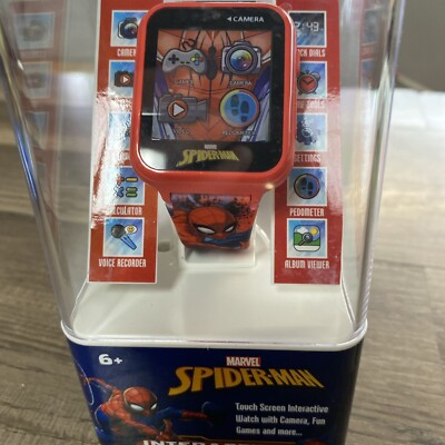 Marvel Spider-Man Touchscreen Interactive Smart Watch (Model: SPD4588AZ)/ 5