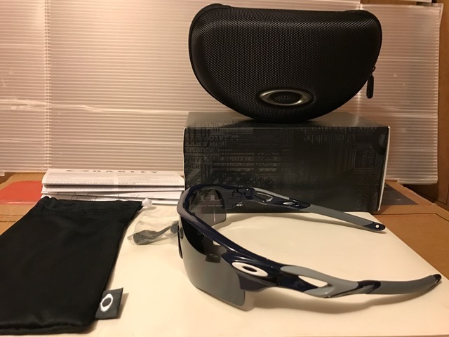 NEW Oakley - Radarlock Path - Sunglasses, Polished Navy / Black