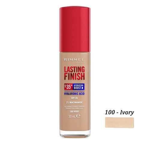RIMMEL Lasting Finish 35hrs Liquid Foundation Full Coverage for Dry Skin 30ml - Picture 8 of 13