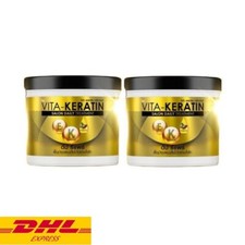 2x Vita Keratin Salon Daily Treatment Deep Repair Restore Dry Damage Hair 250 ml