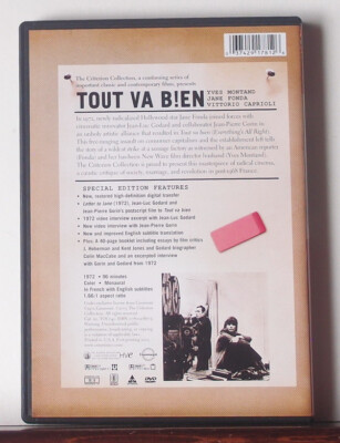 Tout Va Bien – 1972 – Godard – Criterion Collection – DVD