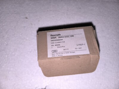 Endverbinder - BOSCH REXROTH 3  842 532 196 (Profilverbinder)