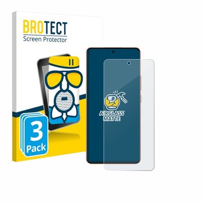 3x Panzerfolie Schutzglas matt für realme P4 Pro Displayschutz